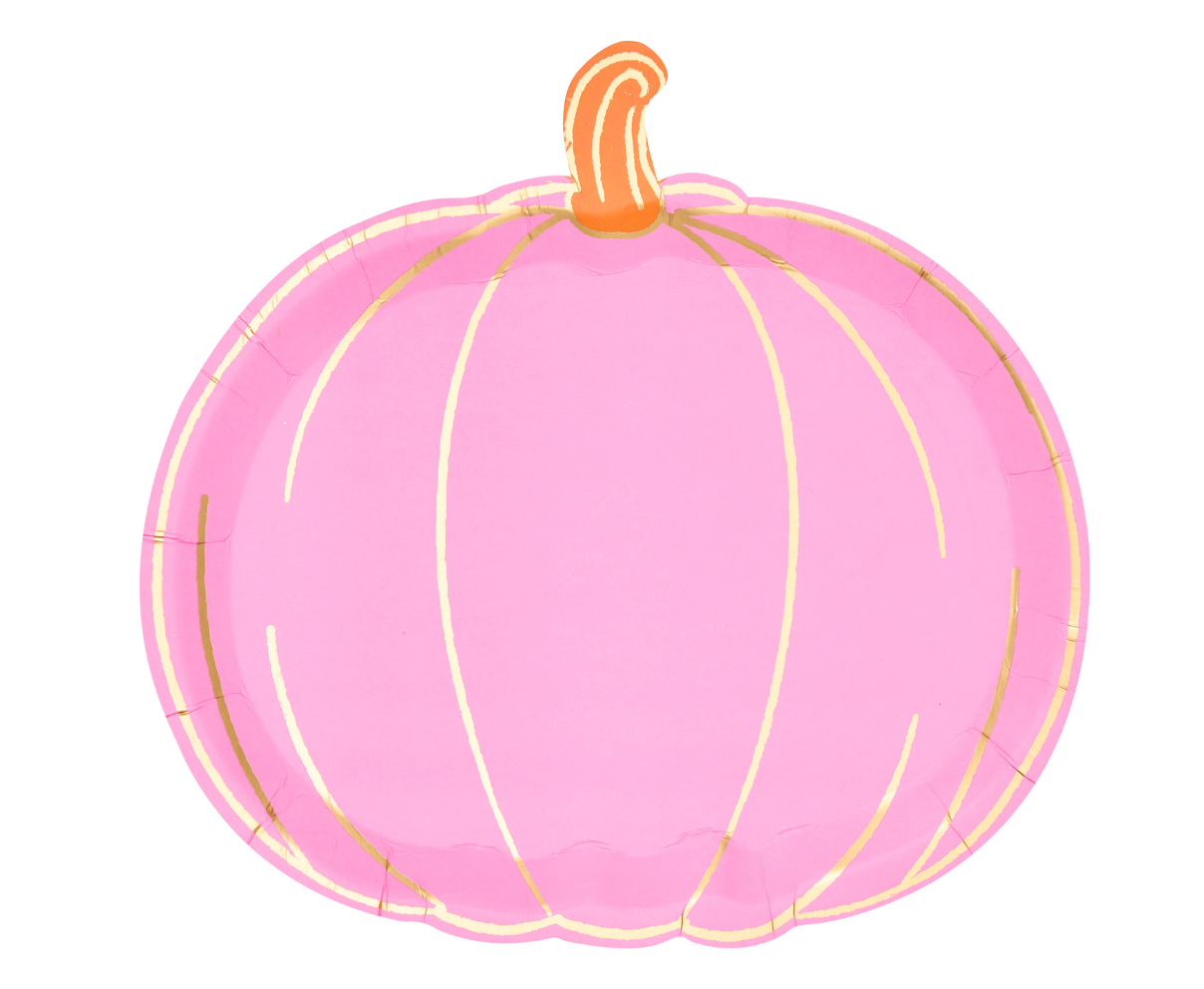 Boo Bold Assorted Die Cut Salad Plates/8pk