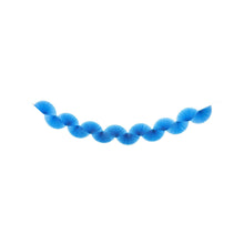 Blue Tissue Bunting Banner