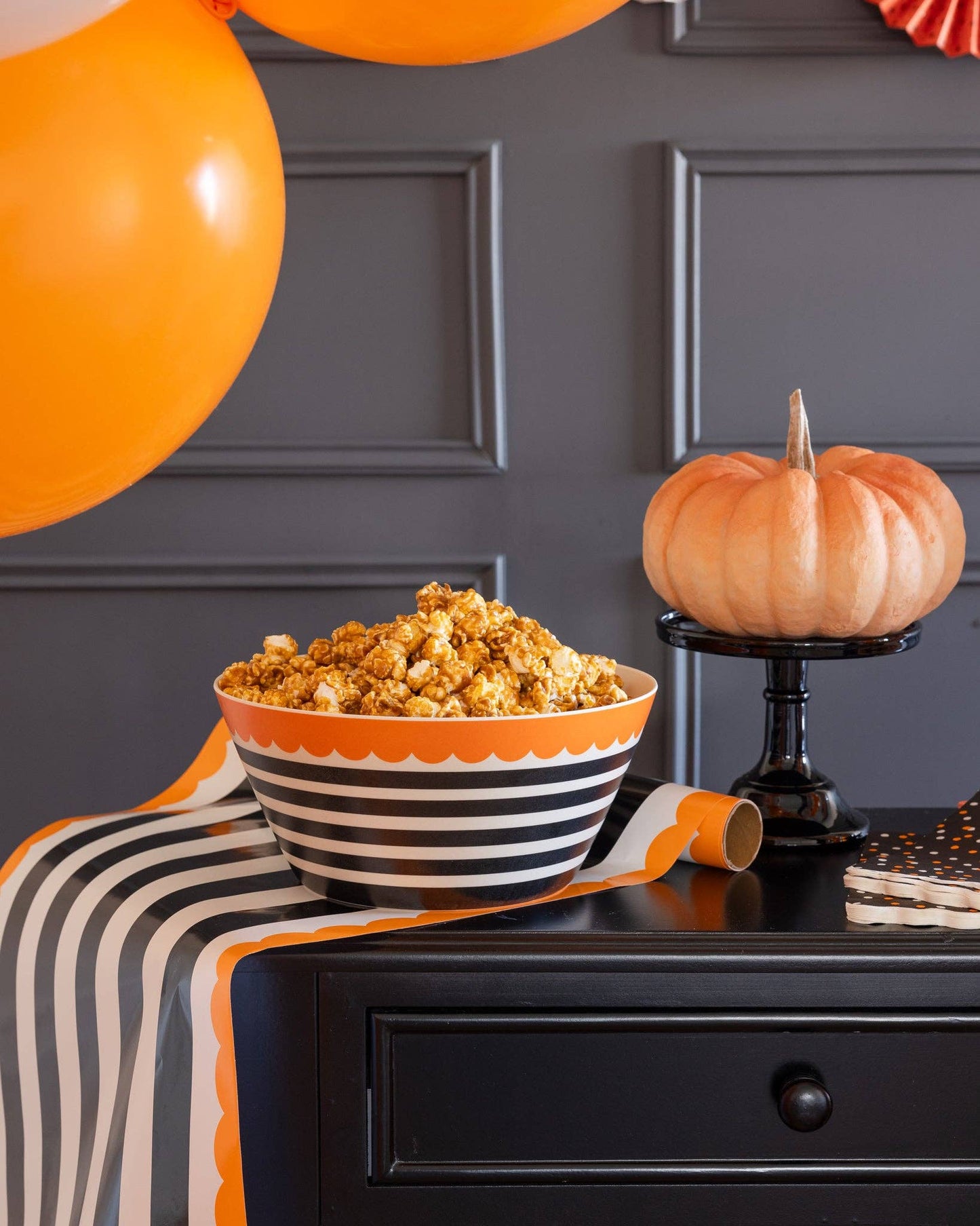 Striped Bamboo 10in Bowl