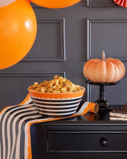 Striped Bamboo 10in Bowl