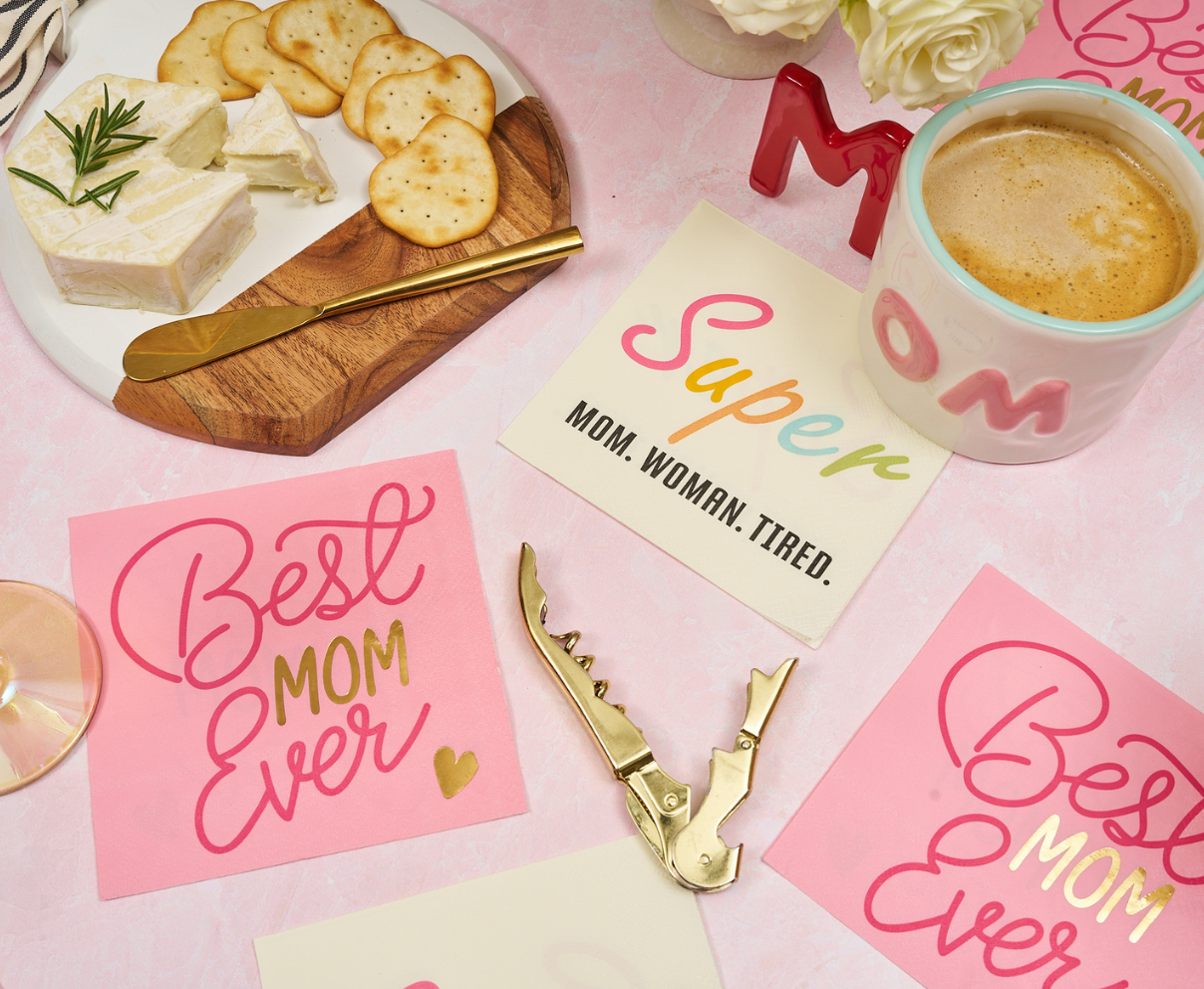 Best Mom Ever Cocktail Napkins /26pk