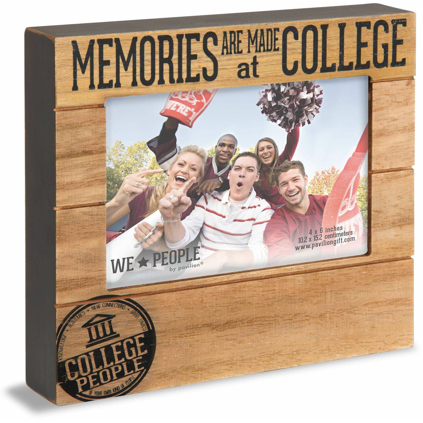 College People - 6.75" x 7.5" Frame (Holds 4" x 6" photo)