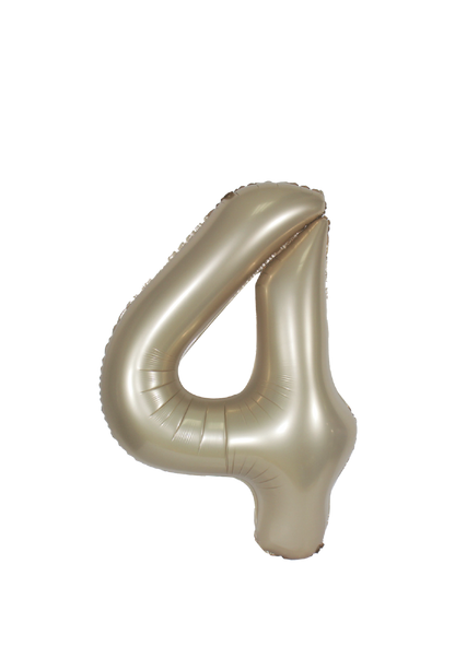 34in Number Balloons: Champagne