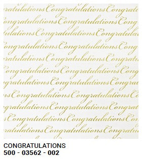 Congratulations Tissue Paper 5ct