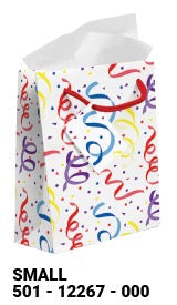 Multi Confetti Small Gift Bag
