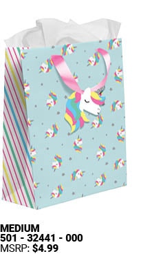 Unicorn Medium Gift Bag