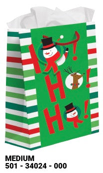XMAS HO HO HO Medium Gift Bag