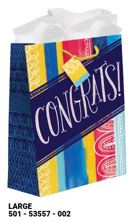 Congrats Large Gift Bag