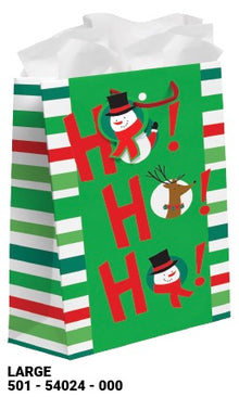 XMAS HO HO HO Large Gift Bag