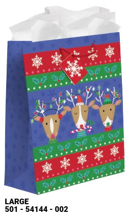 XMAS Ugly Sweater Large Gift Bag
