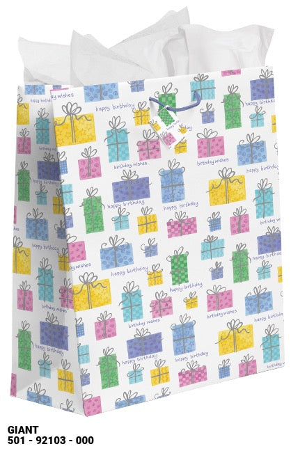 Birthday Wishes Giant Gift Bag