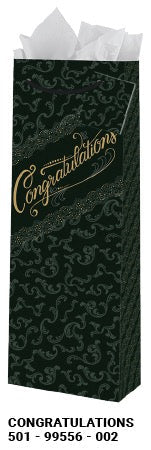 Congratulations Wine Gift Bag