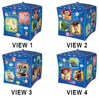 #339B Toy Story 5 Cubez Balloon