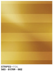 Roll Wrap Stripes Gold 30in x 5ft