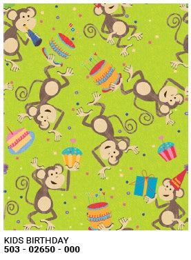 Roll Wrap Monkeys 30in x 5ft