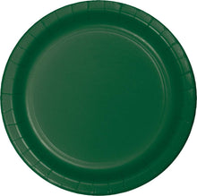 Hunter Green 10in Paper Plates 24ct