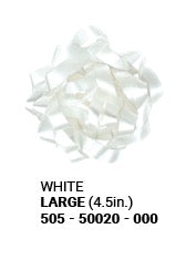 4.5in Bow - White