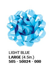 4.5in Bow - Light Blue