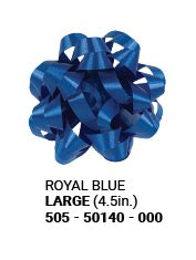 4.5in Bow - Royal Blue