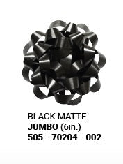 6in Bow - Black Matte