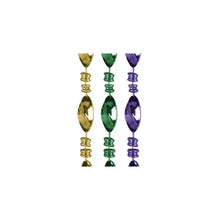 Mardi Gras Twist Beads 12ct