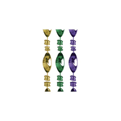 Mardi Gras Twist Beads 12ct