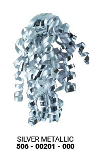 Curl Swirl - Silver Metallic