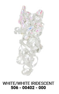 Curl Swirl - White Iridescent
