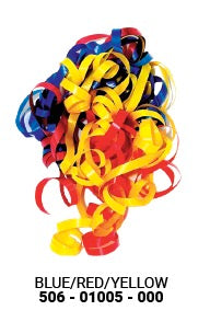 Curl Swirl - Red, Blue, Yellow