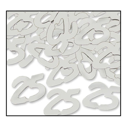 Silver 25 Confetti 1/2 oz
