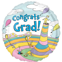 S01 Dr Seuss Congrats Grad 18in Balloon