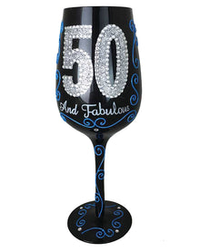 Wine Glass - Black 50
