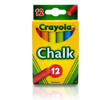Crayola Multi-Colored Chalk, 12 count