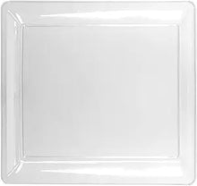 Clear Square Tray 16in