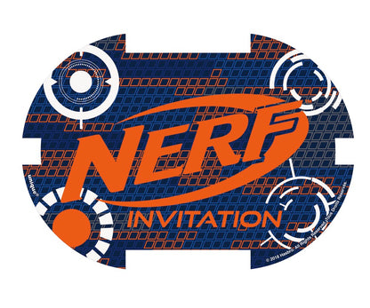 Nerf Invitations 8ct