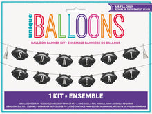 Kickoff Football Mini Foil Balloon Banner Kit 8ft