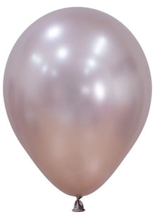 12in Helium Inflated Latex Balloon - Silk Pink Blossom