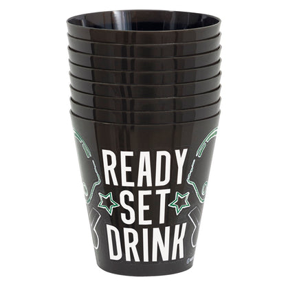 Kickoff Football Plastic Shot Glasses 8ct