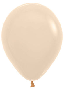 5in Inflated Latex Balloon - Pastel Matte Nude