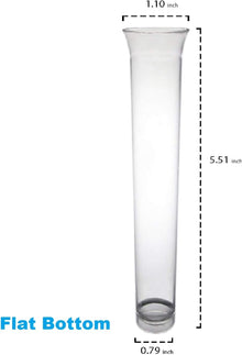 1 oz. Tube Shots Box Set Clear - 15 Ct.