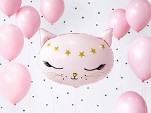 #063 Pink Cat 19in Balloon