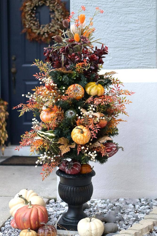 Weatherproof Autumn Vine- Select Bush or Garland