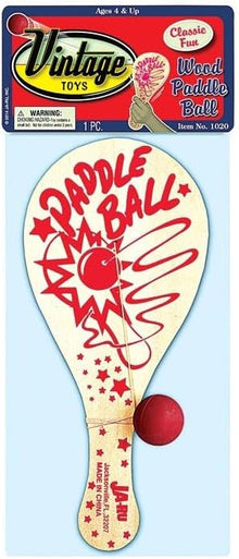 Wood Paddle Toy