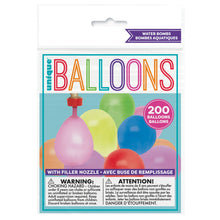 Water Bomb Balloons with Nozzle 200ct