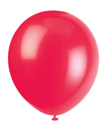 12in Packaged Latex Balloons 72ct - Ruby Red