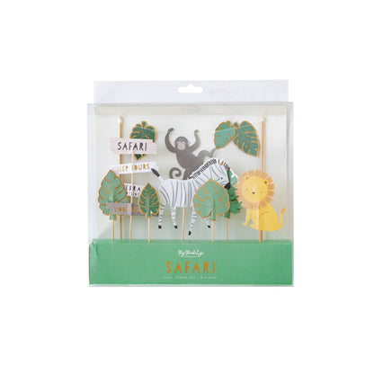 Safari Cake Topper Set 8ct