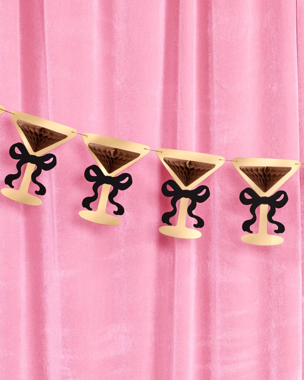 Espresso Martini Banner - 3D paper banner, dirty 30, tini bit older