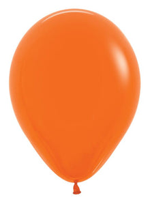 12in Helium Inflated Latex Balloon - Fashion Orange
