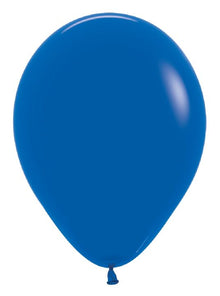 12in Helium Inflated Latex Balloon - Fashion Royal Blue