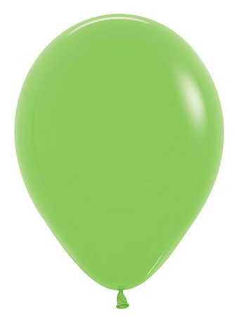 12in Helium Inflated Latex Balloon - Key Lime